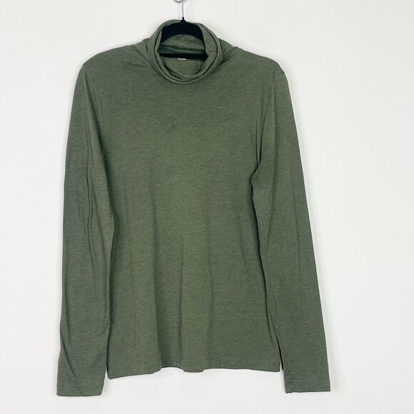J. Crew Long Sleeve Turtleneck Tee Women's Size Small - Picture 1 of 6